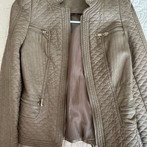 LA Coalition Leather Moto Jacket